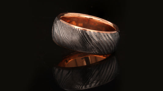 Ring aus Damaszenerstahl